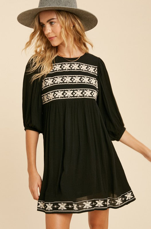 delilah babydoll mini dress Dalilah Babydoll Mini Dress