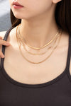 AYLA LAYERED NECKLACE - GOLD