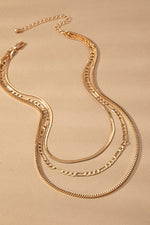 AYLA LAYERED NECKLACE - GOLD