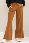 FEELING CUTE MID- RISE DRAWSTRING WIDE LEG PANT