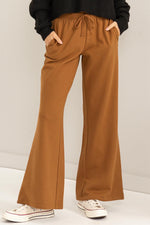 FEELING CUTE MID- RISE DRAWSTRING WIDE LEG PANT