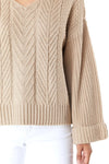 KNIT SWEATER - OATMEAL